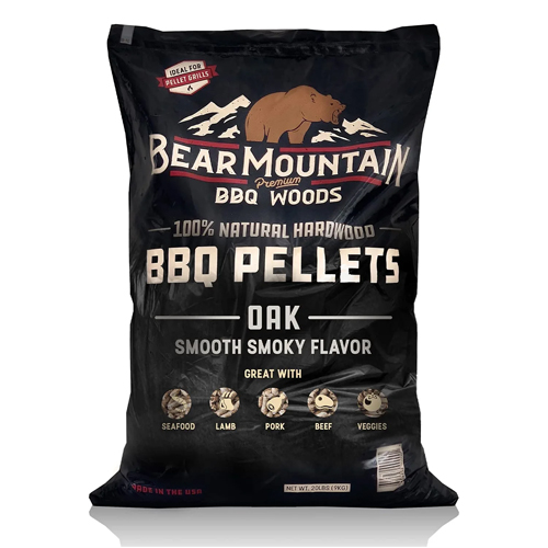 Save 50% on Bear Mountain premium BBQ wood chip pellets