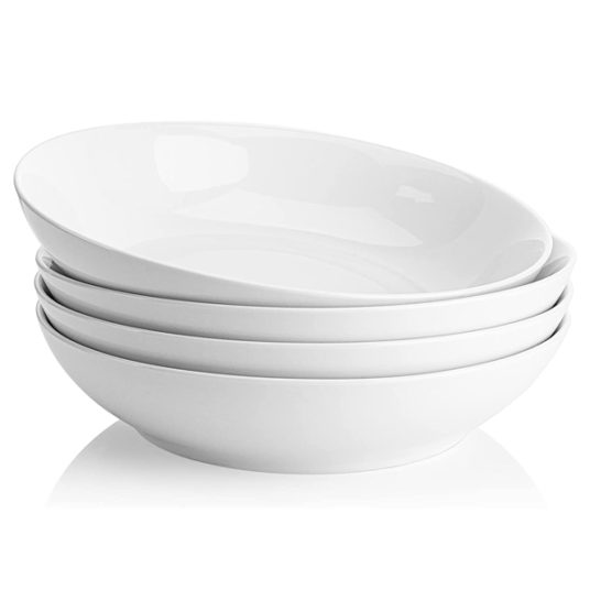 Sweese 45-oz large pasta bowls set of 4 for $18