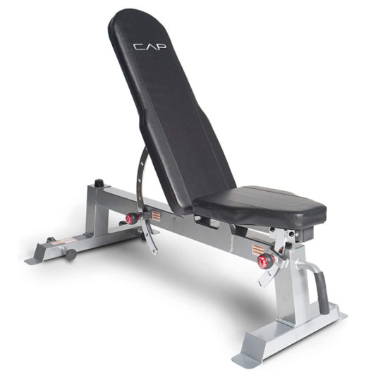 Cap Barbell deluxe Utility weight bench for $97