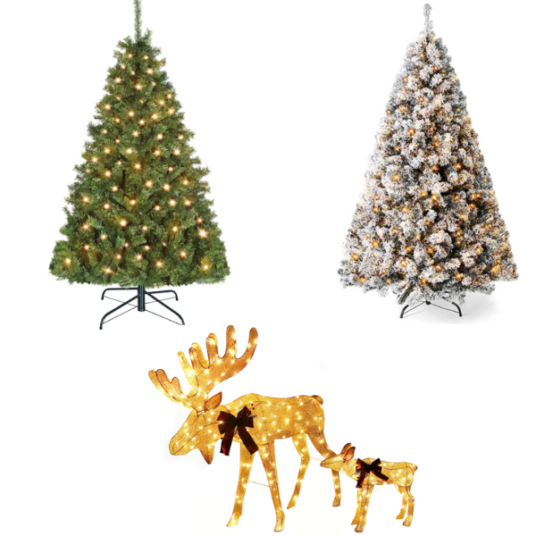 Today only: Select Christmas decorations on clearance at Lowe’s from $133