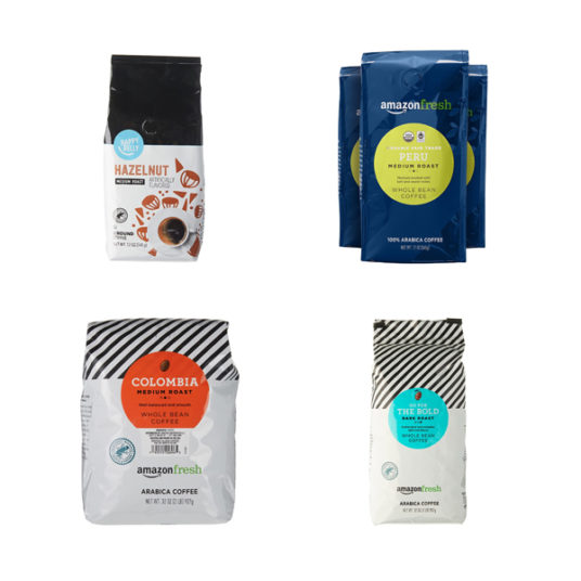 Save up to $12 on Amazon brand coffee