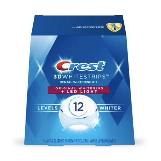 Crest 3D White Strips 40-treatment teeth whitening kits from $45 + $40 gift