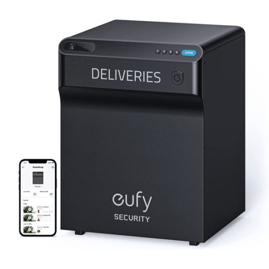 eufy Security SmartDrop smart delivery package drop box for $200