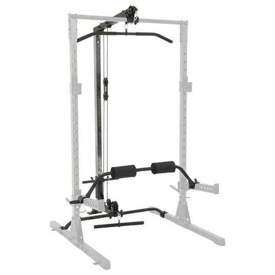 Fitness Reality squat rack power cage with pull down attachment for $215