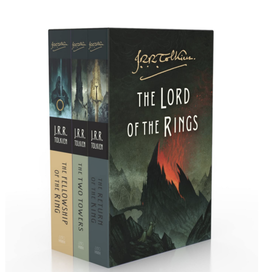 The Lord of the Rings 3-book paperback box set for $18