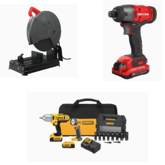 Today only: Up to 25% off select power tools