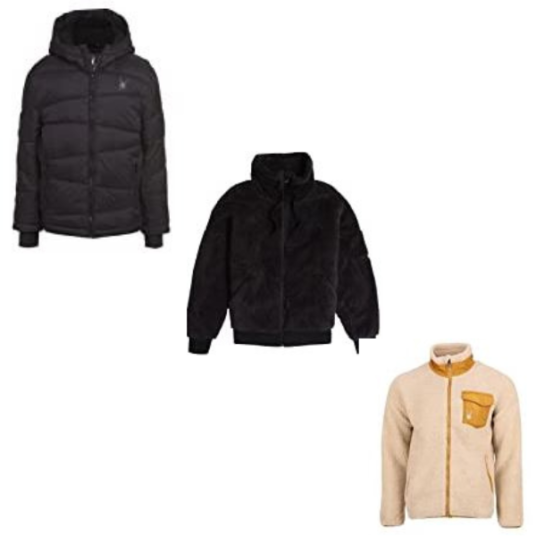 Spyder jackets from $33