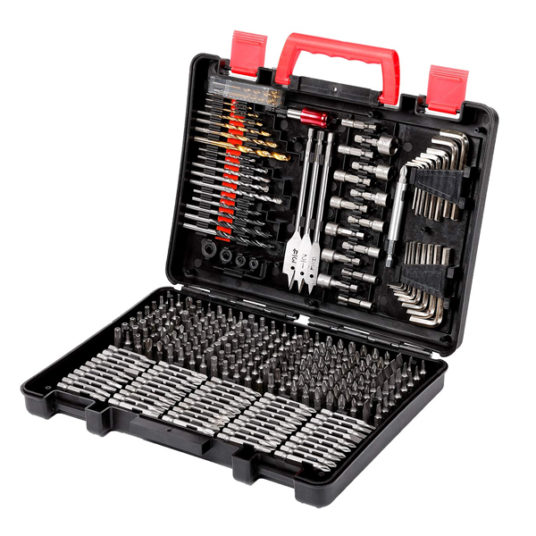 KingTool 318-piece drilling and driving accessory kit for $36