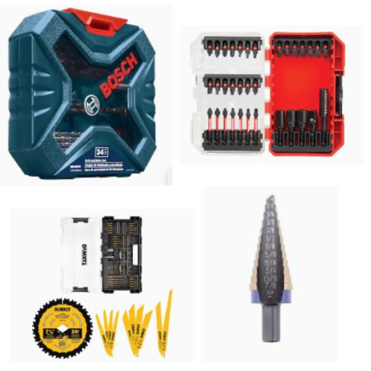 Today only: Up to 50% off select power tool accessories