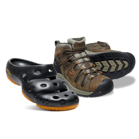 Keen footwear for the family from $33