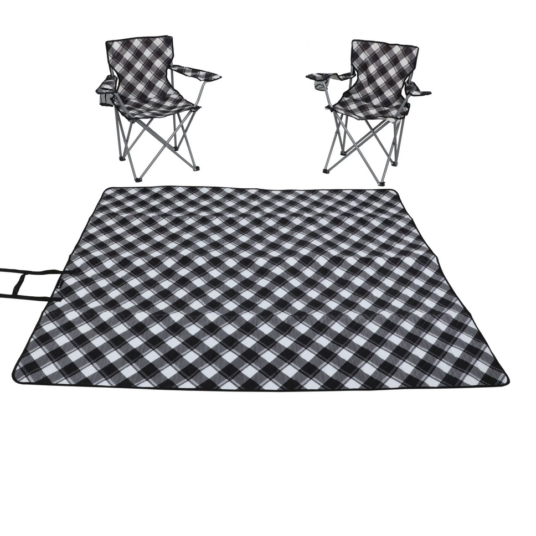 Ozark Trail blanket and 2 chair combo for $20