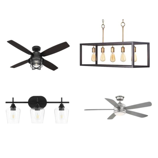 Today only: Up to 40% off lighting and ceiling fans