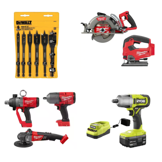 Today only: Tools from $13 at The Home Depot