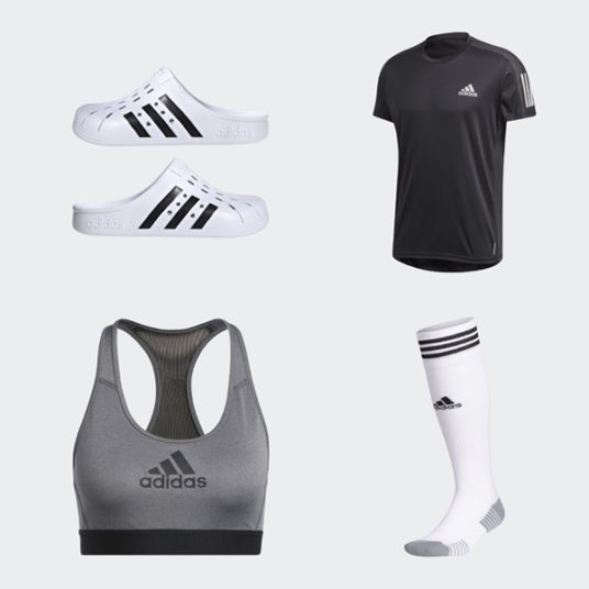 Adidas clothing and shoes from $5 on eBay