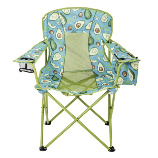 Ozark Trail Avocado, Guac O’Clock oversized mesh cooler chair for $8