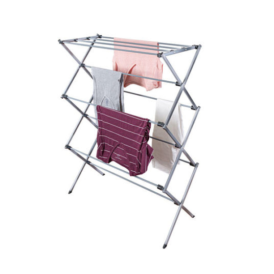 Honey Can Do oversized collapsible clothes drying rack for $26