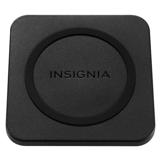 Insignia 10W Qi Certified wireless charging pad for $5