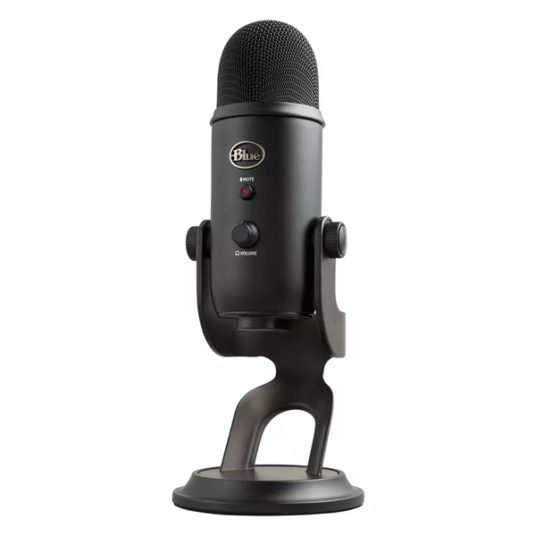 Yeti Blackout USB microphone for $65
