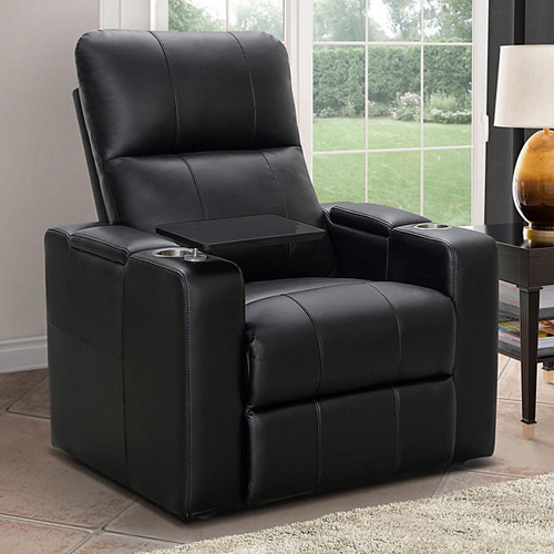 Travis power theater recliner with table for $299