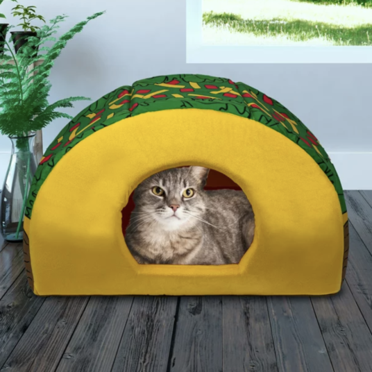 Vibrant Life taco pet bed for $13