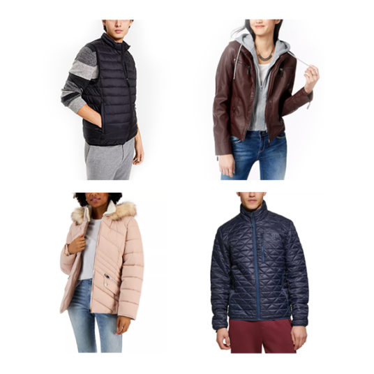 Today only: Coats and vests from $26 at Macy’s