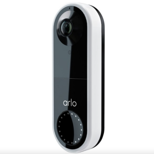 Today only: Arlo Essential Wi-Fi wired smart video doorbell for $40