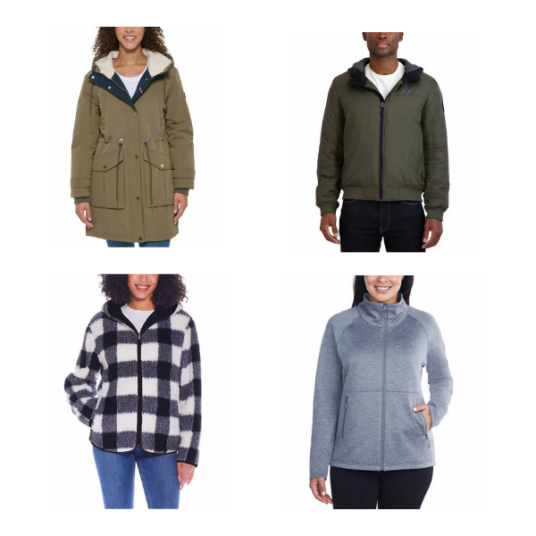 Clearance jackets and coats from $10 at Costco