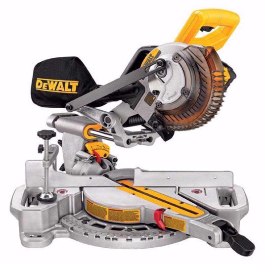 Dewalt 20V MAX 7-1/4 in. cordless sliding miter saw kit for $299