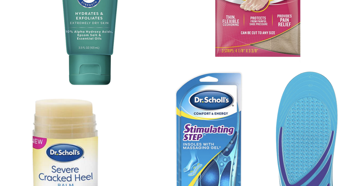 Dr. Scholl’s foot care products from $3 with Subscribe & Save