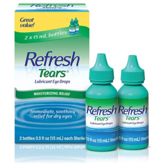 Refresh Tears 2-count eye drops for $6