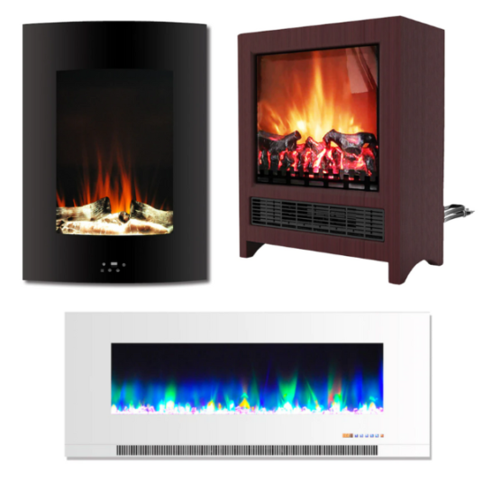 Today only: Up to 25% off select electric fireplaces