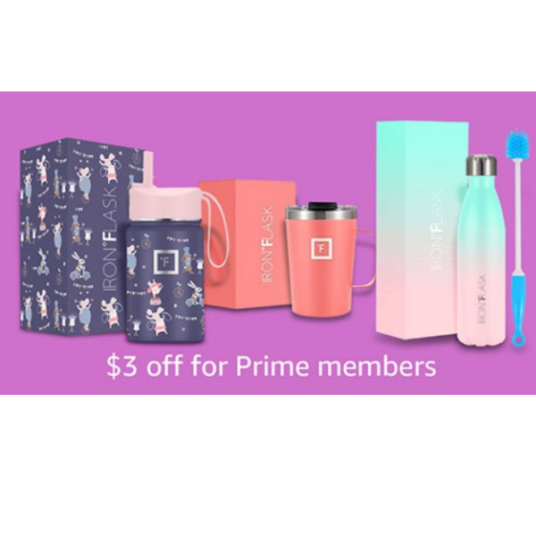 Prime members: Iron Flask water bottles, tumblers & more from $11