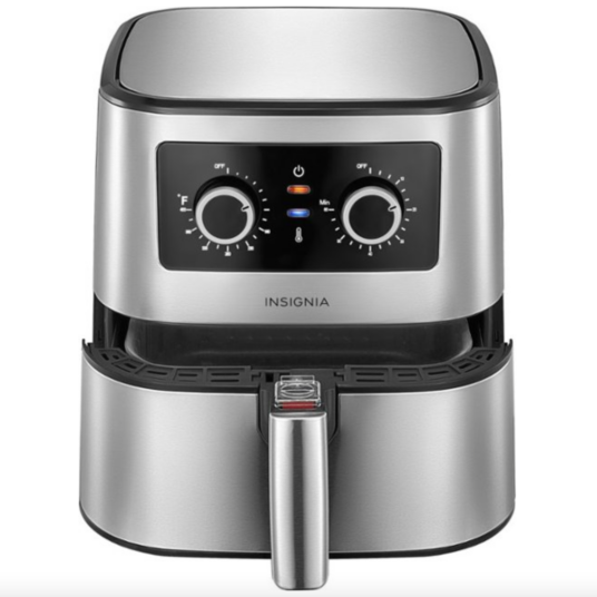 Today only: Insignia 5 qt. analog air fryer for $35