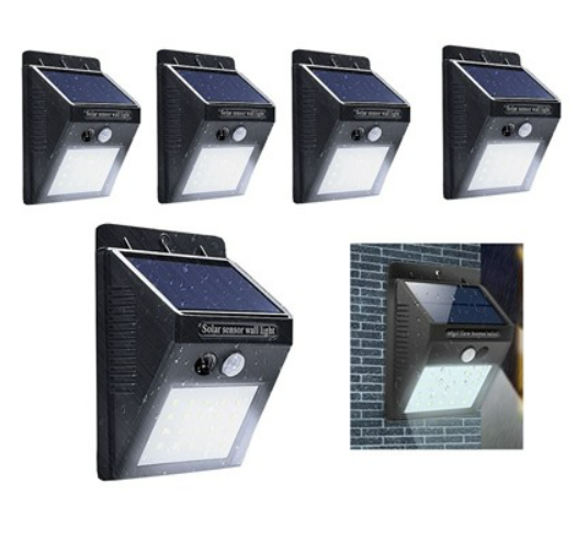 5-pack Hakol outdoor 20-LED wireless motion sensor lights for $17