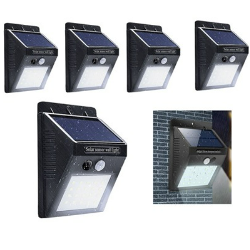 5-pack Hakol outdoor 20-LED wireless motion sensor lights for $17