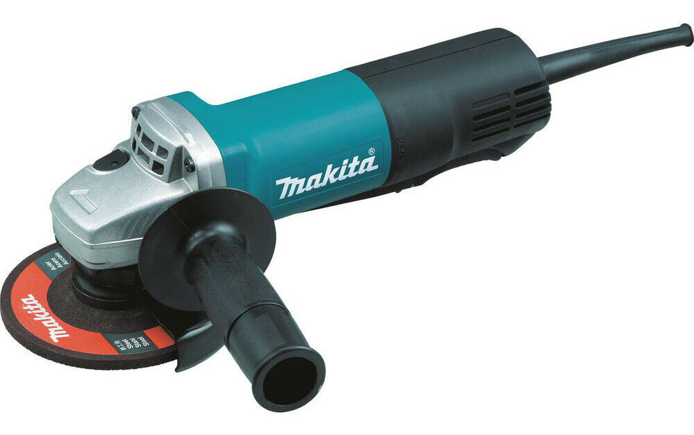 Makita refurbished 4-1/2″ paddle switch AC/DC angle grinder for $51