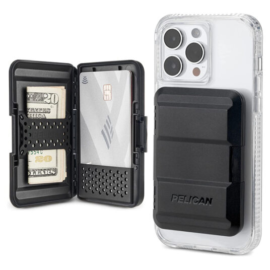 Pelican magnetic wallet & card holder for $28