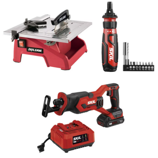 Today only: Select Skil power tools and accessories from $20