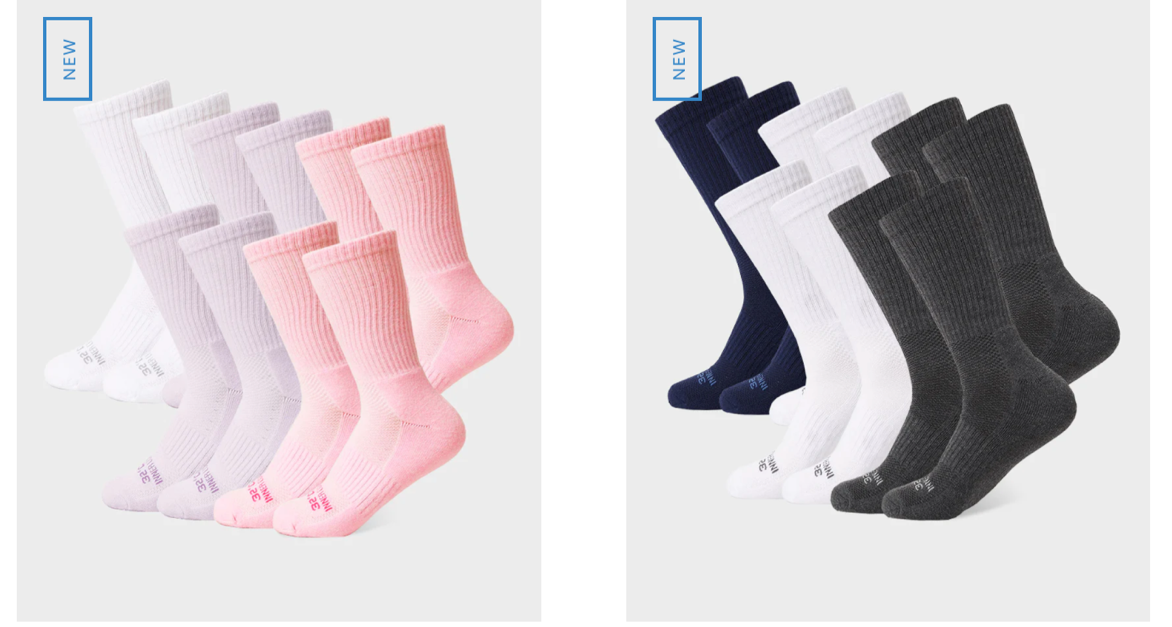 Today only: 32 Degrees 5-pack socks for men and women for $10
