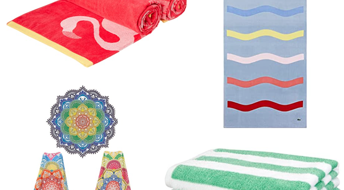 Today only: Beach towels starting at $9