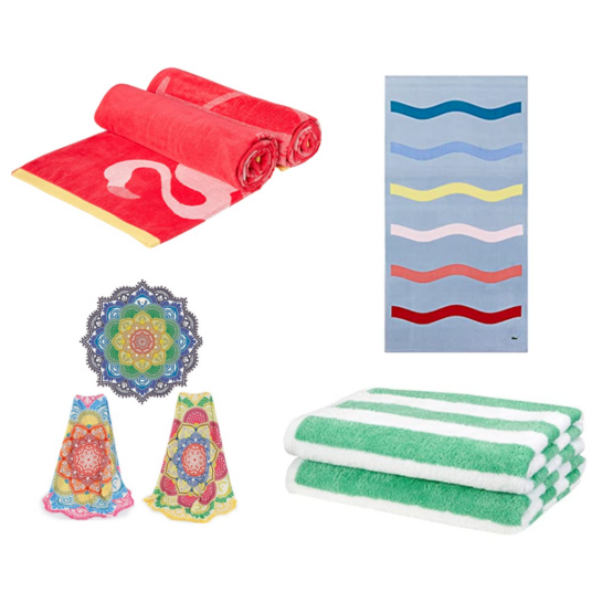 Today only: Beach towels starting at $9