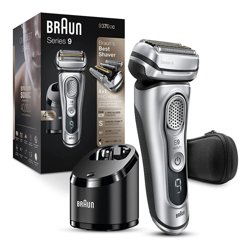 Braun electric rechargeable razor with foil shaver for $270