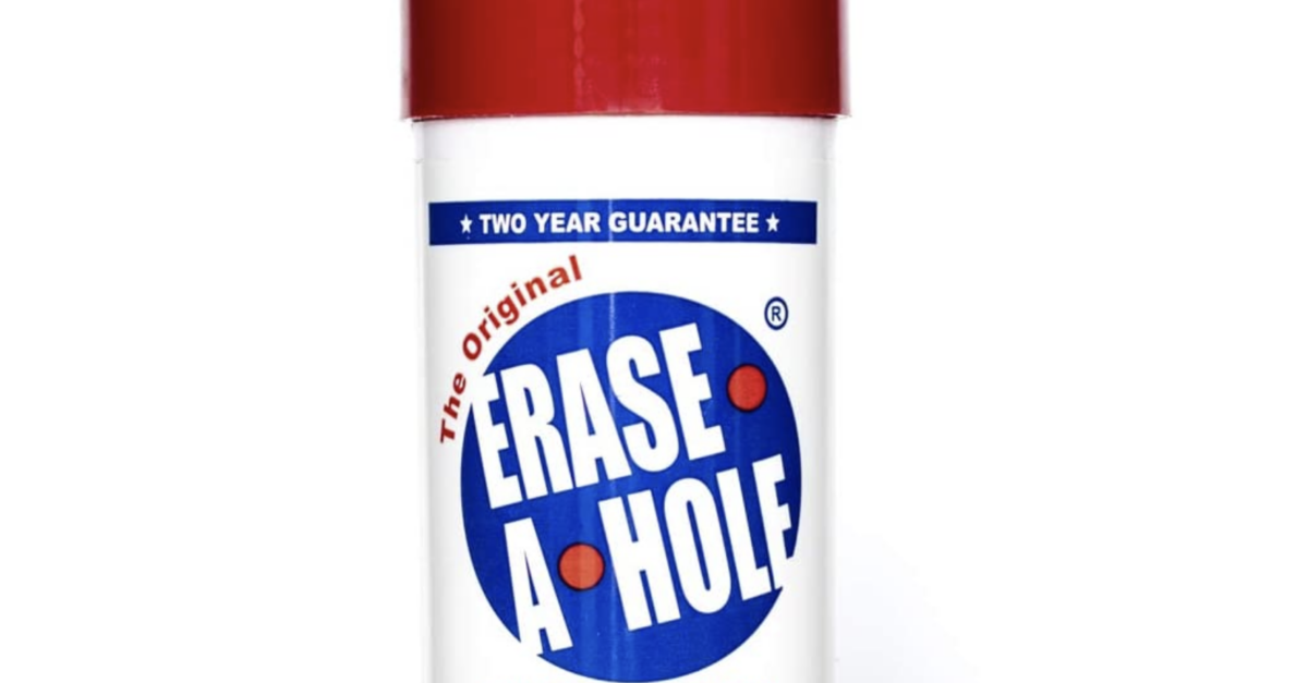 Erase-A-Hole The Original Drywall Repair Putty for $12