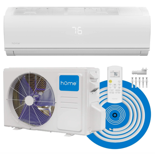 Today only: Homelabs (9K or 12K BTU) 230V mini split air conditioners starting at $400