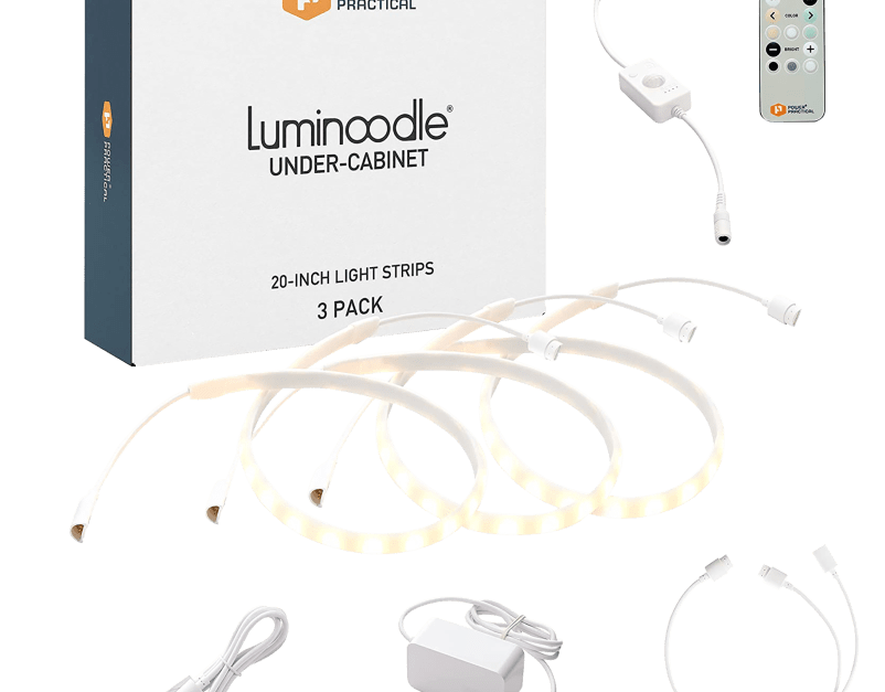Today only: Power Practical Luminoodle under cabinet lights for $23 shipped
