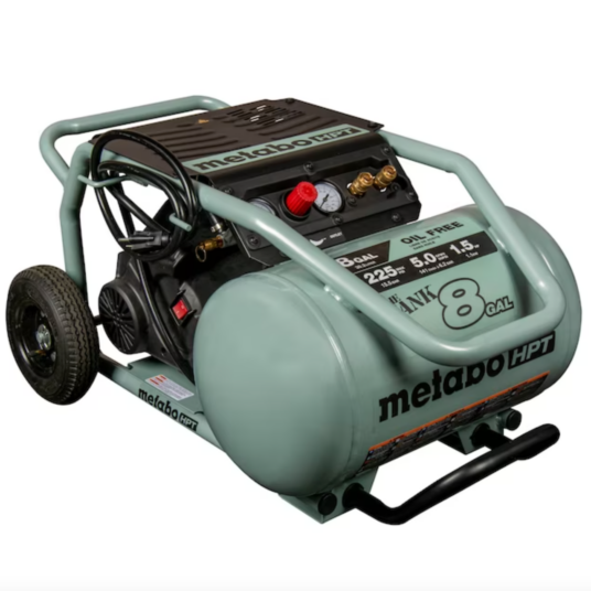 Today only: Metabo HPT The Tank 8-gallon portable corded electric air compressor for $399