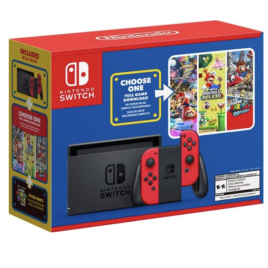 Nintendo Switch Choose One Bundle with FREE game for $300