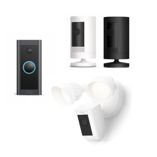 Ring refurbished security cameras and doorbells from $20