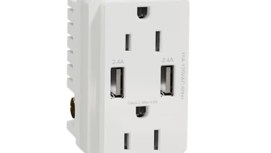 Today only: Square D X Series 15-amp USB outlet for $22