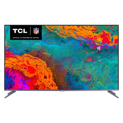 TCL 55″ 5-series 4K QLED smart Roku TV for $328